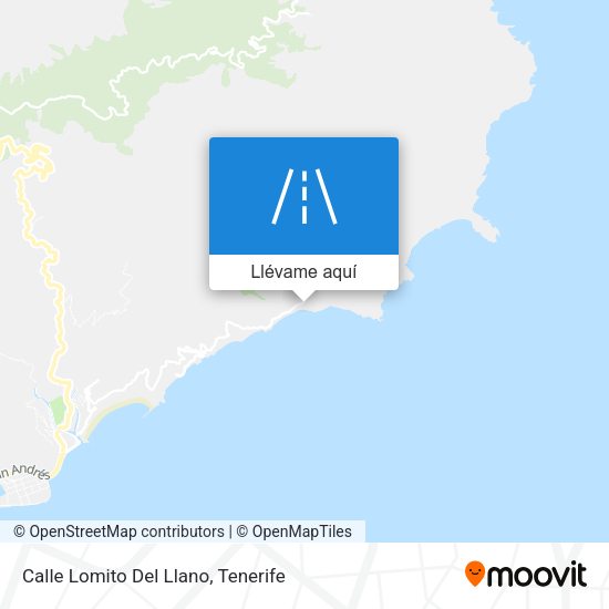 Mapa Calle Lomito Del Llano