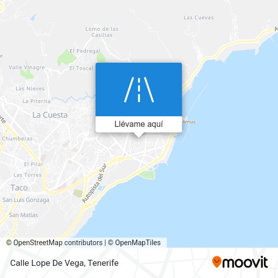 Mapa Calle Lope De Vega