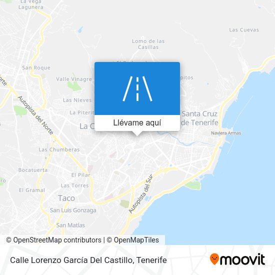 Mapa Calle Lorenzo García Del Castillo