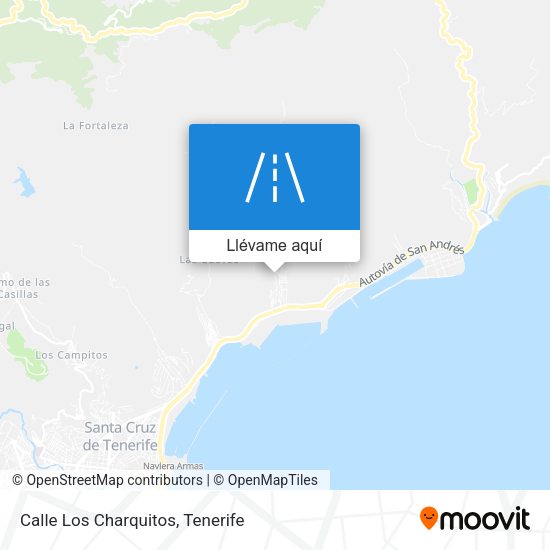 Mapa Calle Los Charquitos