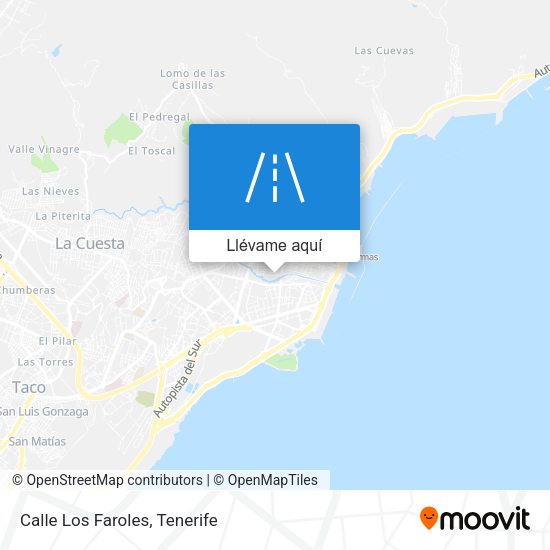 Mapa Calle Los Faroles