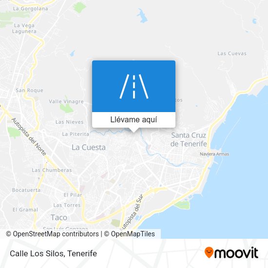 Mapa Calle Los Silos