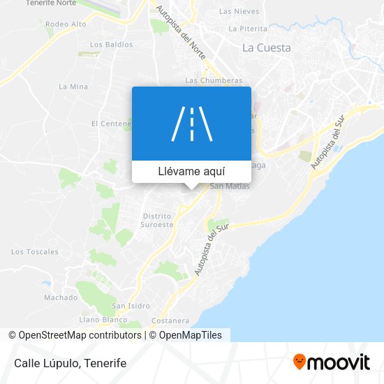 Mapa Calle Lúpulo