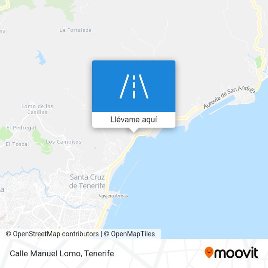 Mapa Calle Manuel Lomo