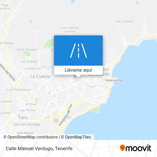 Mapa Calle Manuel Verdugo