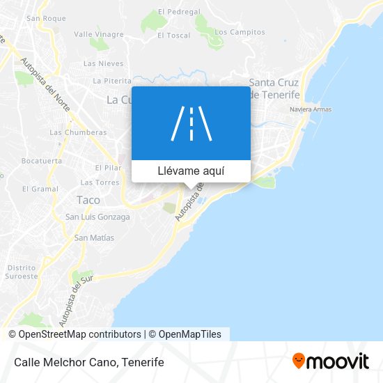 Mapa Calle Melchor Cano