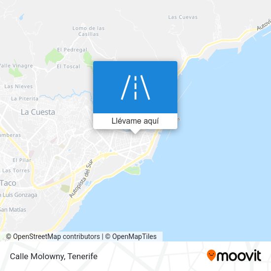 Mapa Calle Molowny