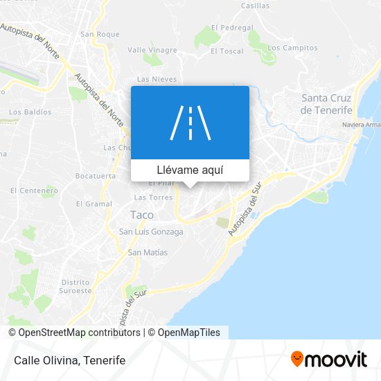 Mapa Calle Olivina