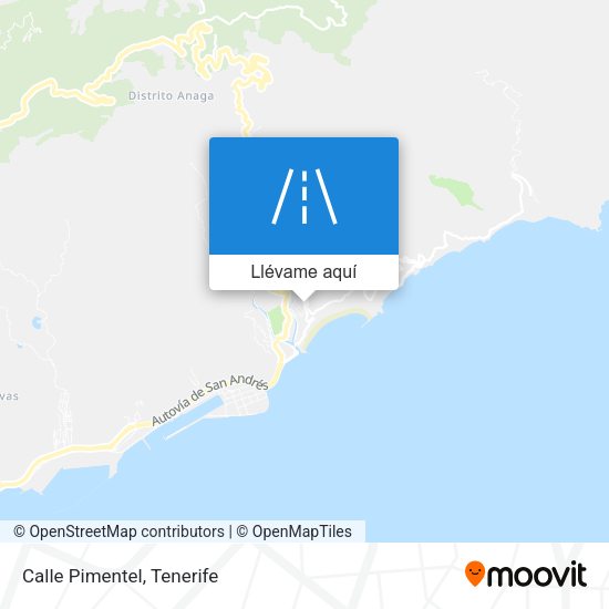Mapa Calle Pimentel