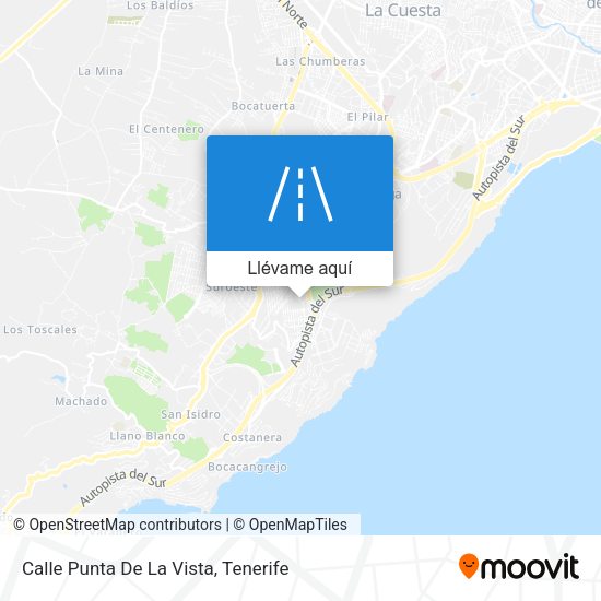 Mapa Calle Punta De La Vista