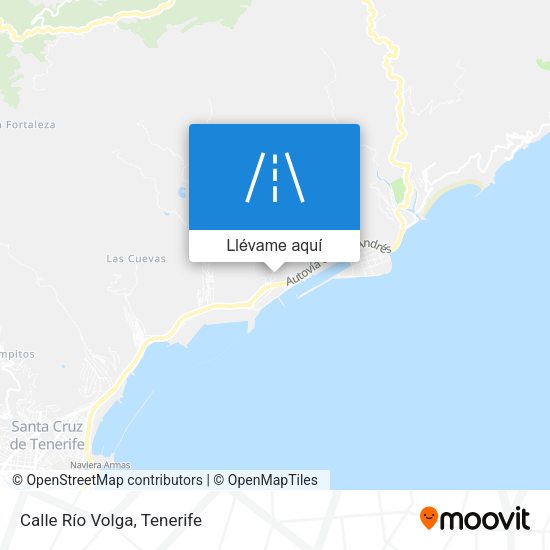 Mapa Calle Río Volga