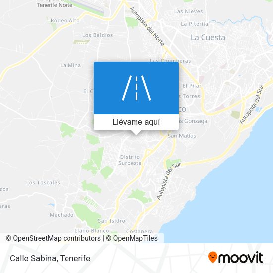 Mapa Calle Sabina