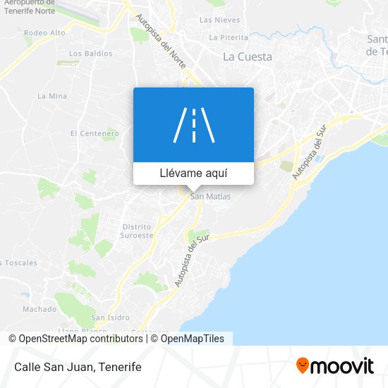 Mapa Calle San Juan