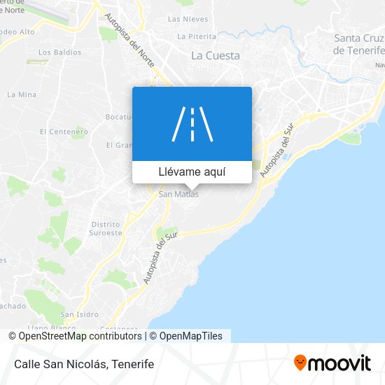 Mapa Calle San Nicolás