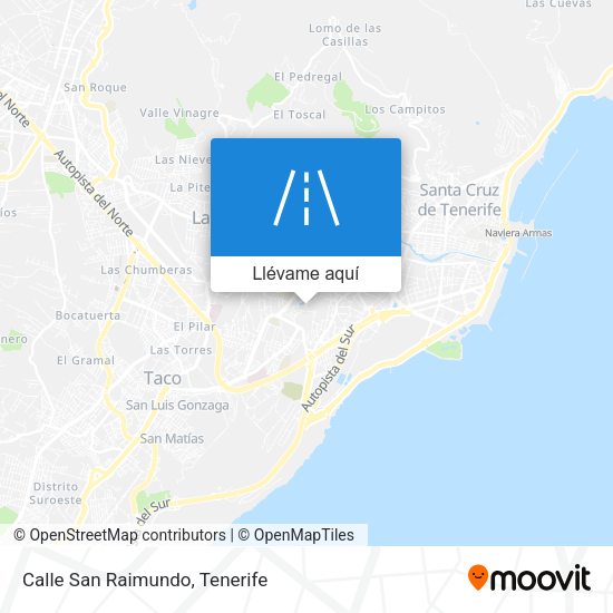Mapa Calle San Raimundo