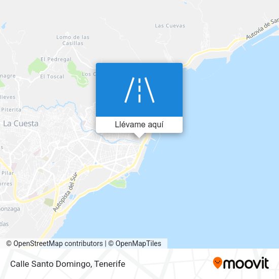 Mapa Calle Santo Domingo