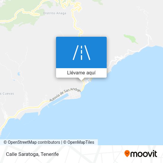 Mapa Calle Saratoga