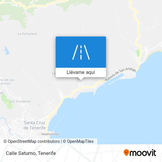 Mapa Calle Saturno