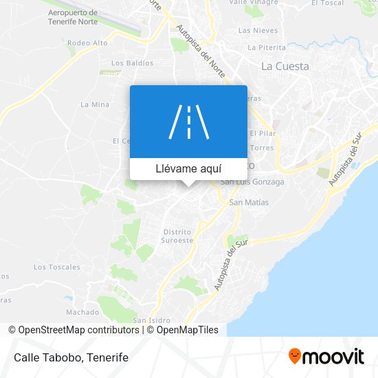 Mapa Calle Tabobo