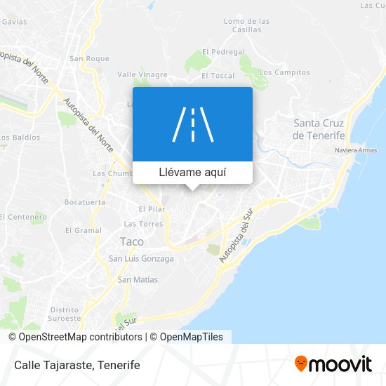 Mapa Calle Tajaraste