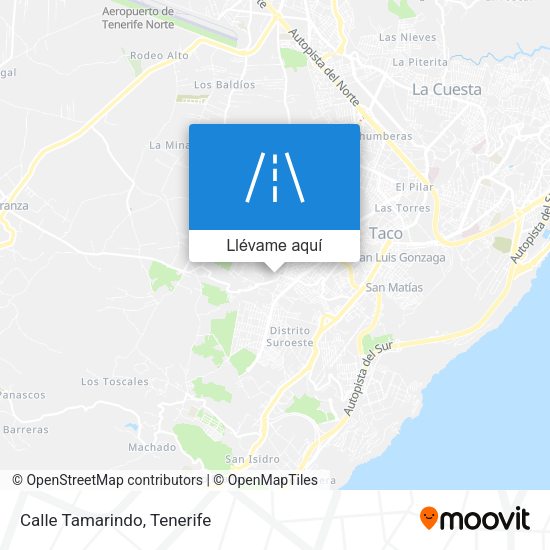 Mapa Calle Tamarindo