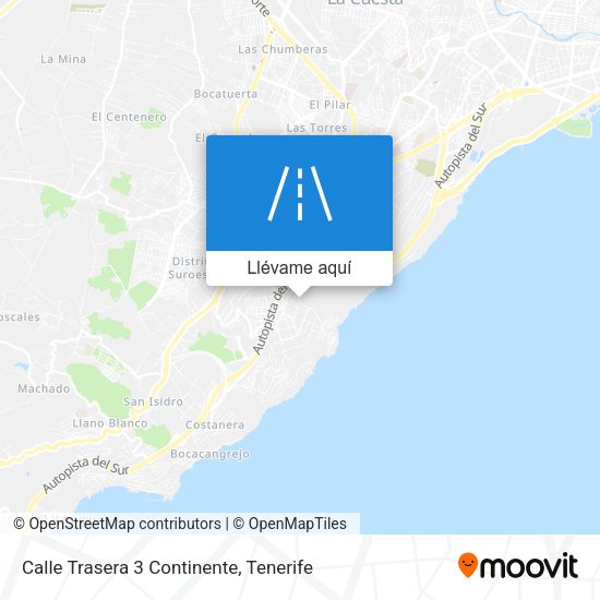 Mapa Calle Trasera 3 Continente