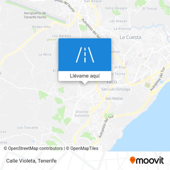 Mapa Calle Violeta