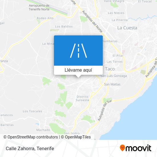 Mapa Calle Zahorra