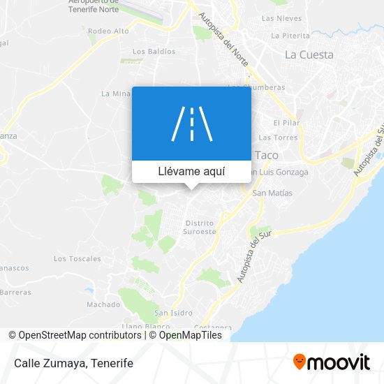 Mapa Calle Zumaya
