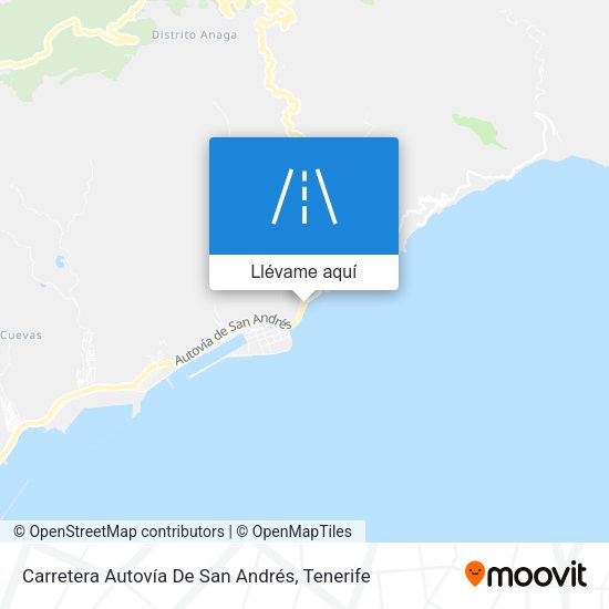 Mapa Carretera Autovía De San Andrés