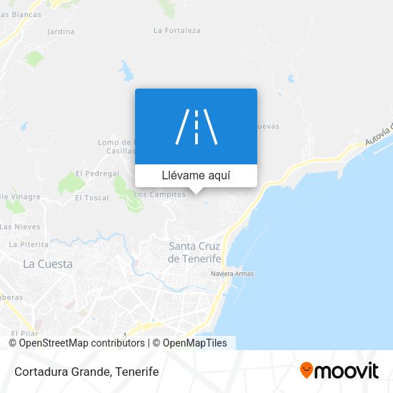 Mapa Cortadura Grande