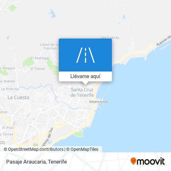 Mapa Pasaje Araucaria