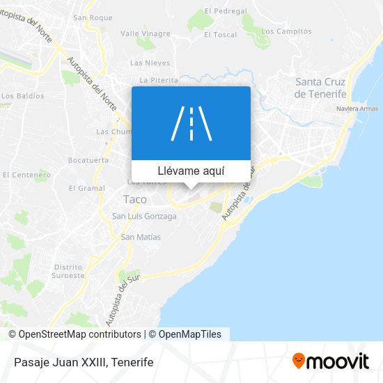 Mapa Pasaje Juan XXIII
