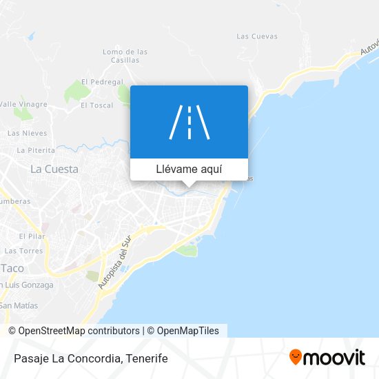 Mapa Pasaje La Concordia