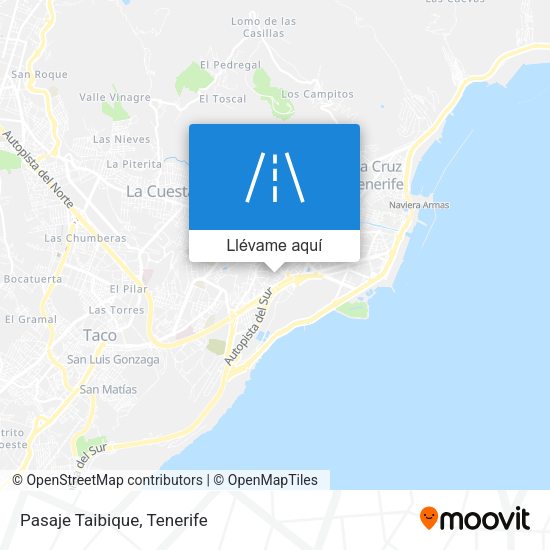 Mapa Pasaje Taibique