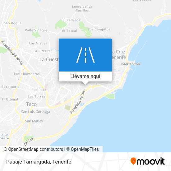 Mapa Pasaje Tamargada