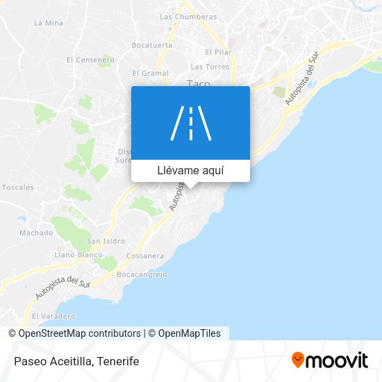 Mapa Paseo Aceitilla