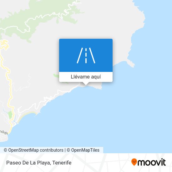 Mapa Paseo De La Playa