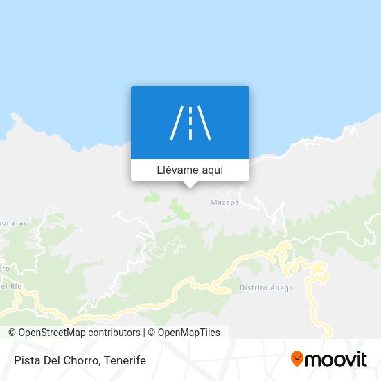 Mapa Pista Del Chorro