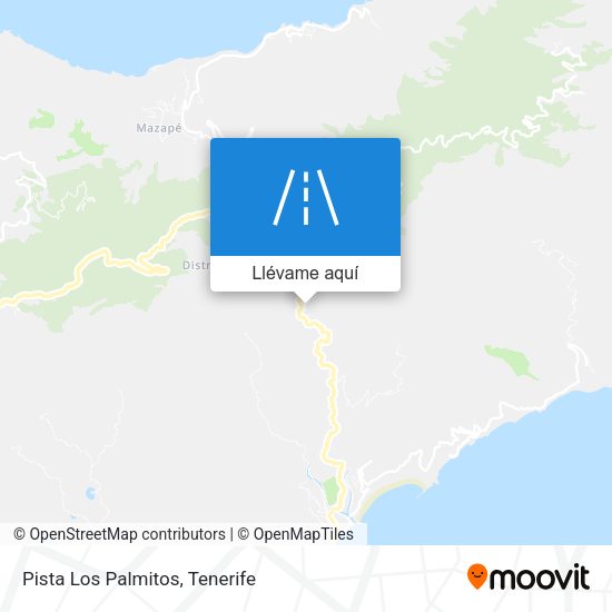 Mapa Pista Los Palmitos