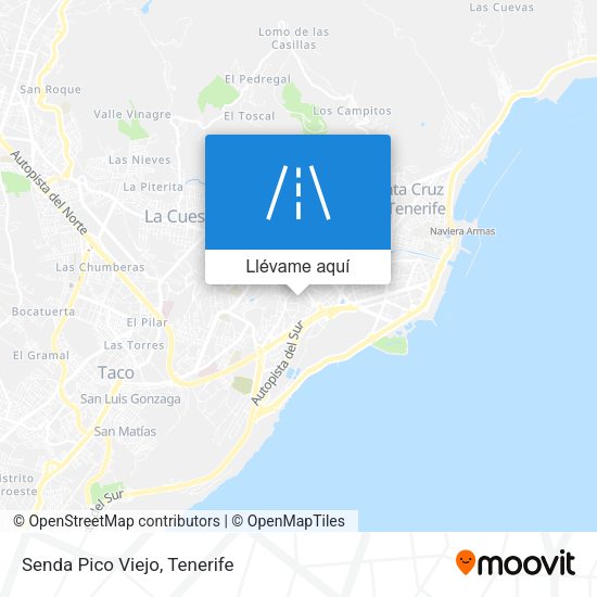 Mapa Senda Pico Viejo