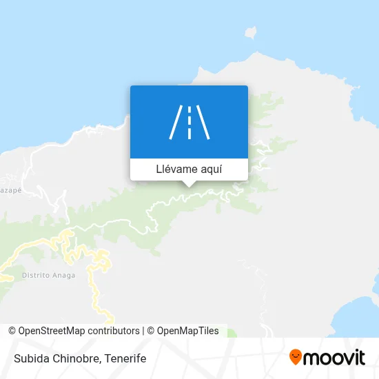 Mapa Subida Chinobre
