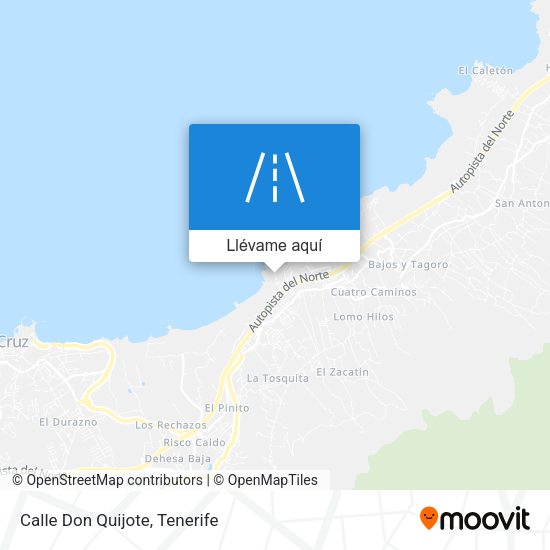 Mapa Calle Don Quijote