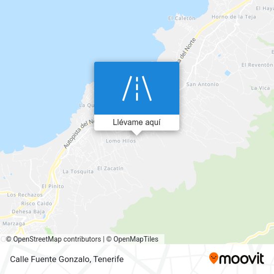 Mapa Calle Fuente Gonzalo