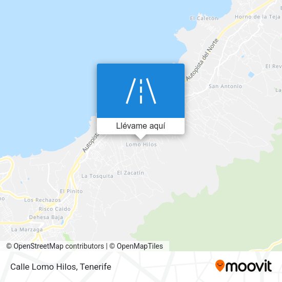 Mapa Calle Lomo Hilos