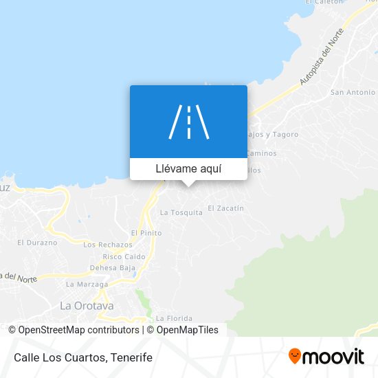 Mapa Calle Los Cuartos