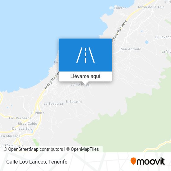 Mapa Calle Los Lances