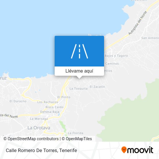Mapa Calle Romero De Torres