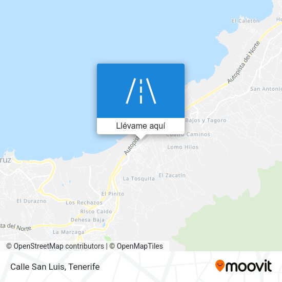 Mapa Calle San Luis