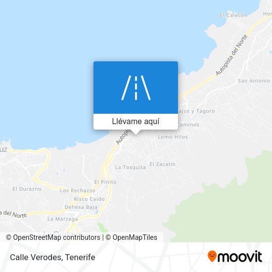 Mapa Calle Verodes